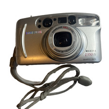 Samsung Maxima Zoom 105 Ti 35mm Film Camera 38-105MM Lens Point  Shoot Untested