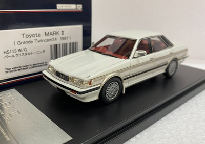 Hi Story HS113WG Toyota Mark II Grande Twincam 24 JDM 1987 1:43 scale model car