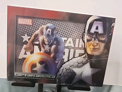 2012 Marvel Greatest Heroes Shadowbox S1 CAPTAIN AMERICA Odds 1:72 
