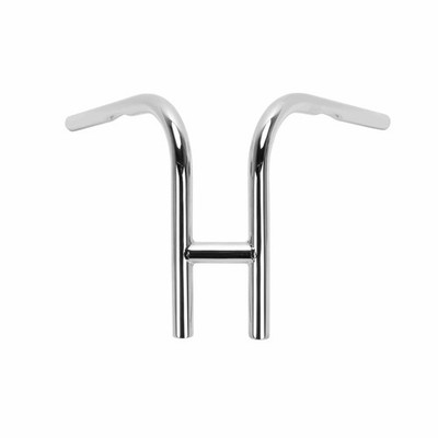 Lowbrow Customs Narrow Rabbit Ears 1'' chrome handlebars Harley chopper Sportster