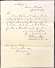 Letter From Navy Acting Volunteer William Flye to Gideon Welles