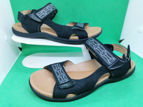 Cobb Hill Women's Rubey Webbing Sandal for women's Black Size 9M Super Cute!!