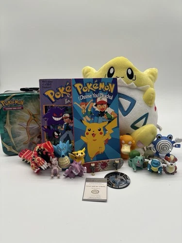 Pokemon Action Figure Lot Rare Vtg Vintage Toys Electronics Pikachu Plush VHS