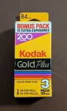 Vtg 90s Kodak Gold Plus 84 Exp 200 Speed 35mm Color Print Film - EXP Oct. 1994