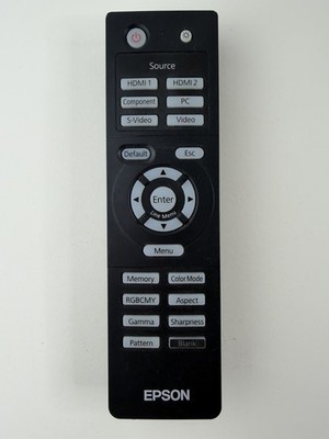 Epson Projector Remote Control for EH-TW5850C/TW4000/TW4400 150015100 OEM