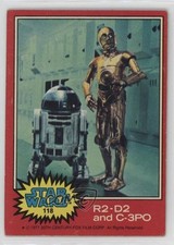 1977 Topps Star Wars R2-D2 and C-3PO #118 12zm