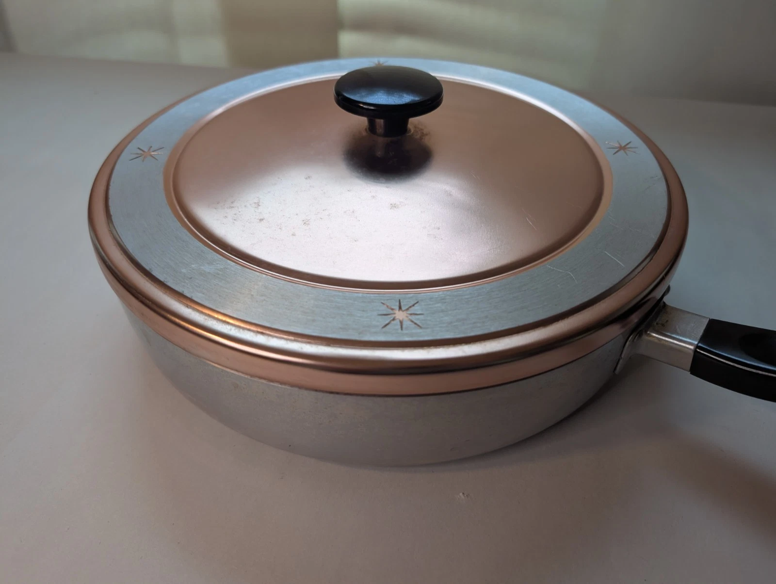 Famous Chef Extra Thick Aluminum Pan for Waterless Cooking. Never Used