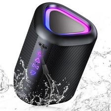 Bluetooth Speaker, 2025 Portable Wireless Speakers with Led Light, Bluetooth ...