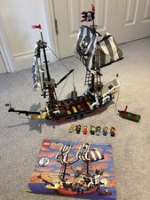 Rare Lego Set 6289 Pirates Red Beard Runner 1996 Few Minifig Accessories Missing