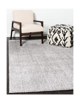 Unique Loom Studio Solid Shag Collection Urban Modern Super Sof... USA FAST SHIP