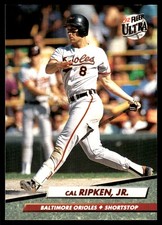 Cal Ripken, Jr. 1992 Ultra #11 Orioles MLB READ FREE SHIPPING AutographDen