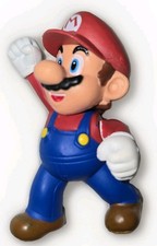 World of Nintendo Super Mario Bros. MARIO Jakks Pacific Mini Figure 2-3/4". VG
