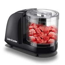  Mini Food Processor,1.5 Cup Mini Chopper for Cutting Vegetable, Garlic,Onion 