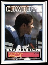 1983 Topps #55 Everson Walls