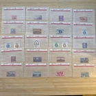 US Stamp Lot 20 Mint Singles MNH MH 1910s-1950s Collection Vintage Glassines
