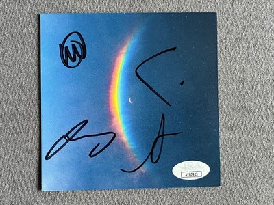 Coldplay ''Moon Music'' CD Album Band - Signed By (4) With Chris Martin Berryman Etc
