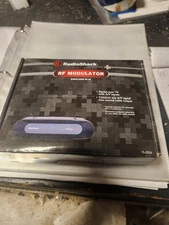 Radio Shack RF Modulator 15-2526 TV Converter A/V to Coaxial Cable New Open Box