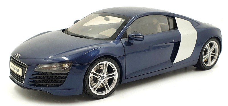 Kyosho 1/18 Scale Diecast 385148 - Audi R8 Jet Blue | eBay