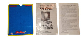 GCE Vectrex Arcade System Console 1982 with Official Carry Case