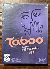 TABOO A4626 Hasbro 2013 The Game Of Unspeakable Fun Board Game NEW Sealed