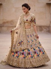 NEW LEHENGA CHOLI INDIAN WEDDING DESIGNER BOLLYWOOD PAKISTANI PARTY WEAR LENGHA