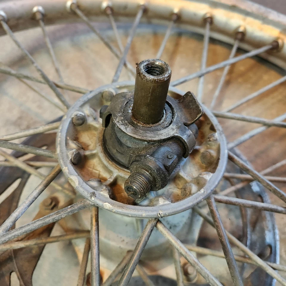 KTM EXC SX 125 250 300 DID 1996 cubo de llanta delantera eje de 21" 17 mm Foto 3 de 4