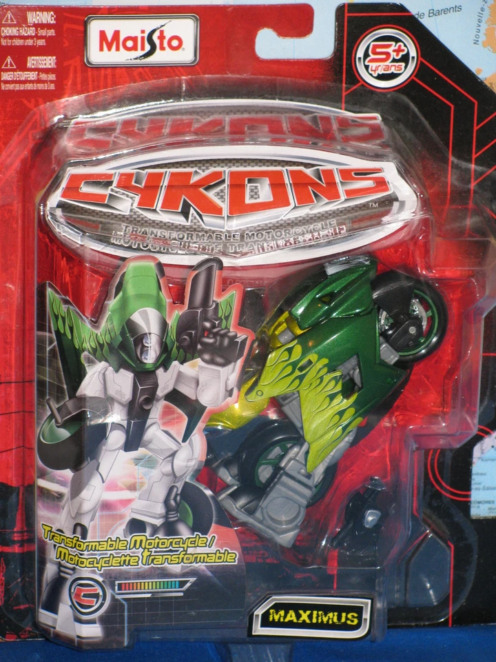 MAISTO CYKONS MAXIMUS TRANSFORMABLE  MOTORCYCLE ***BRAND NEW & RARE*** - Image 2 of 4