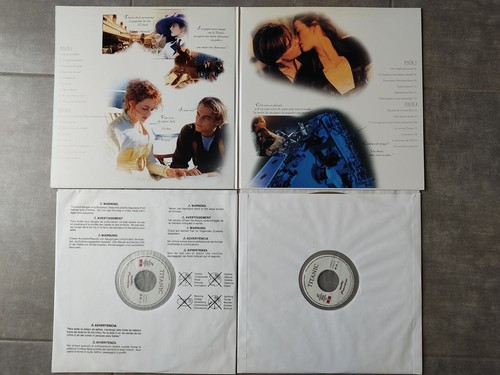 TITANIC FRENCH Double-12" LASERDISC LD Pal James Cameron Leonardo Di Caprio - Photo 3/3