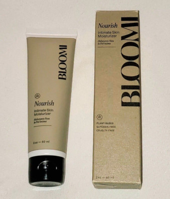 Bloomi Nourish Intimate Skin Moisturizer Plant-Based 2 oz NEW