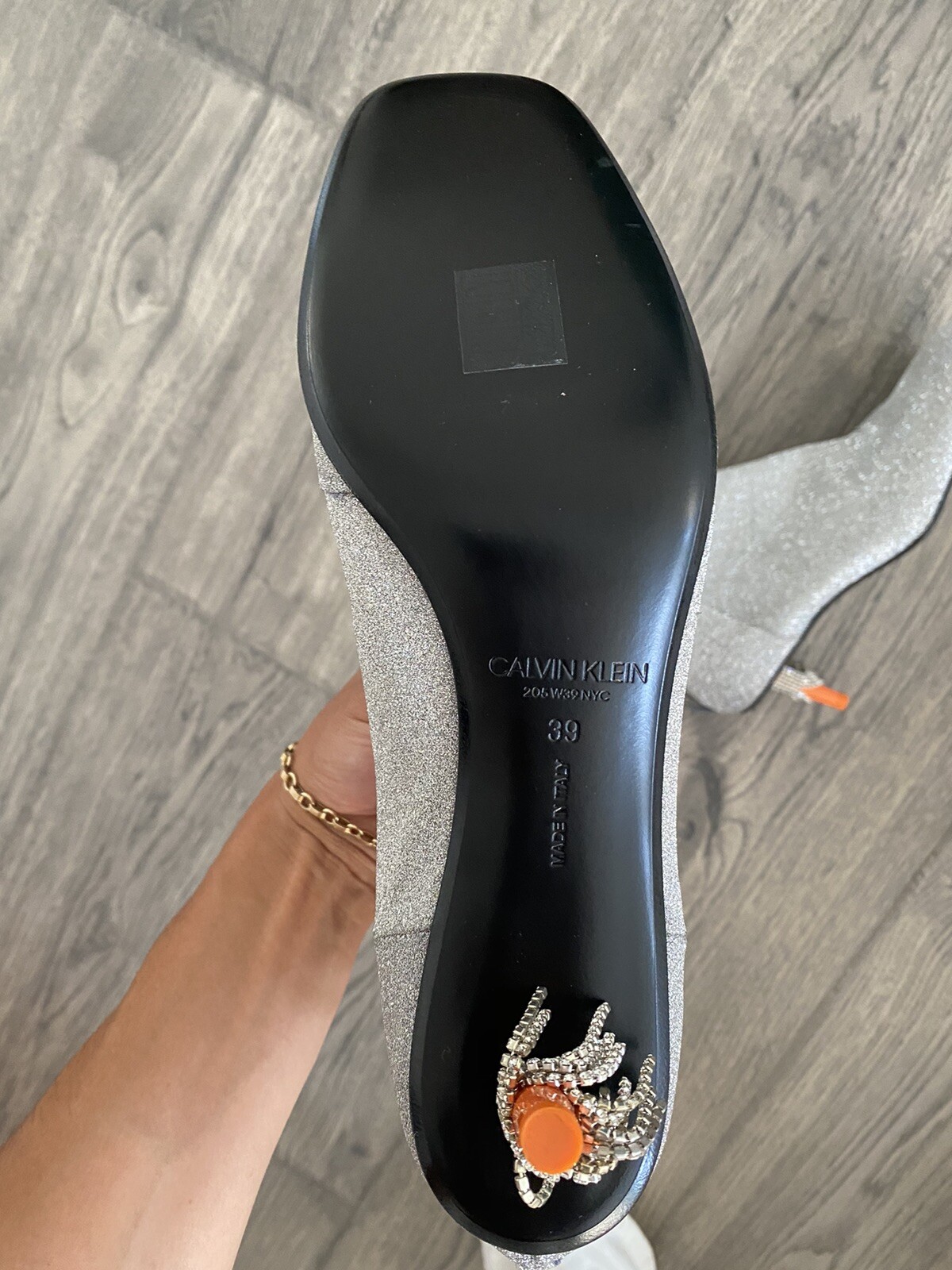 calvin klein 205w39nyc Glitter Sock Boot image 3