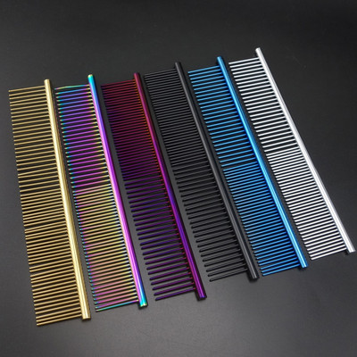 Durable Trimmer Grooming Steel Brush Comb Hair Shedding Flea For Cat&Dog 