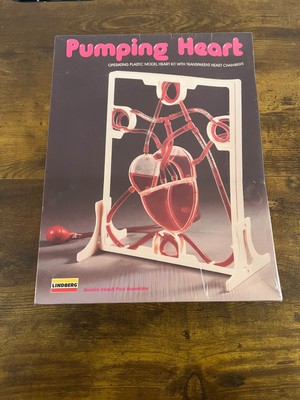 Pumping Heart Model Kit by Lindberg Brand New Sealed