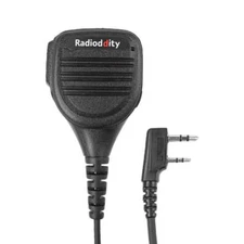 Radioddity RS24 Waterproof Shoulder Speaker Mic for Radioddity Baofeng | K Plug