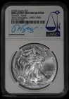 2020 American Silver Eagle NGC BU | David Ganz ANA President Signed