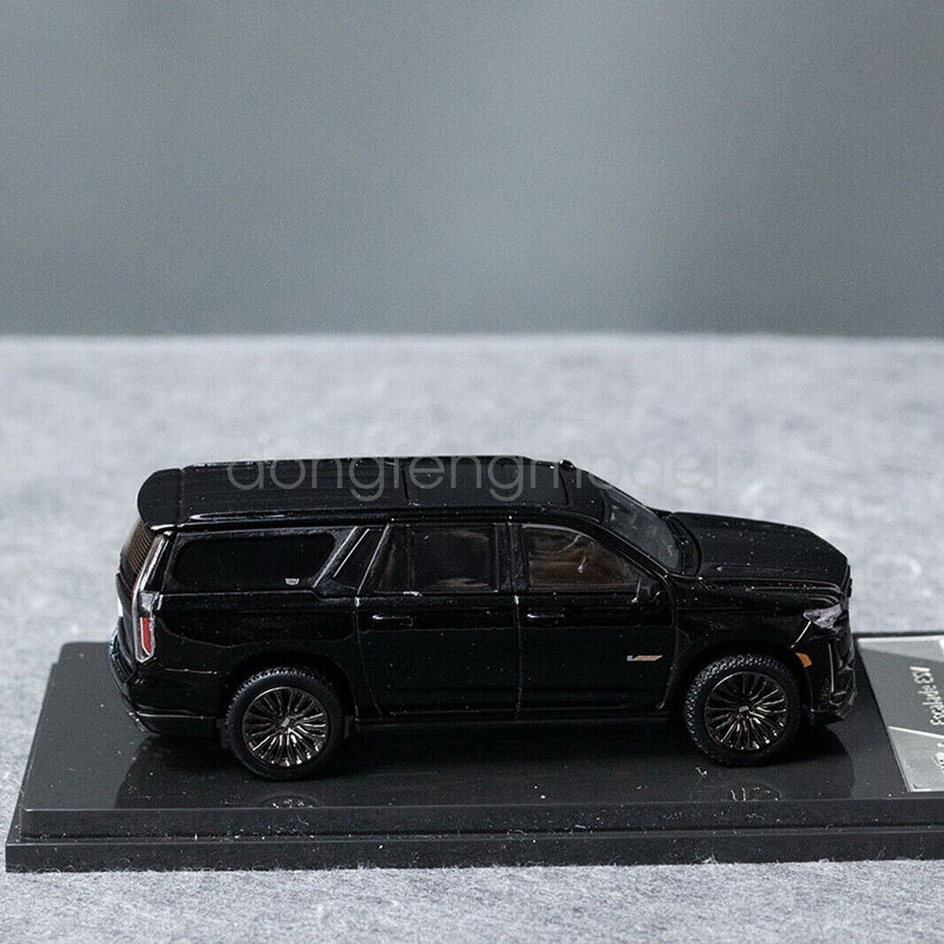 SHADOW PRO 1/64 Scale Cadillac Escalade ESV Black Diecast Car