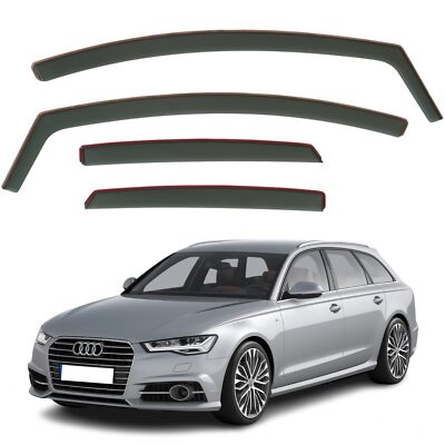 Windabweiser für Audi A6 S6 RS6 Avant / Kombi 2012 2013 2014 2015 2016 2017