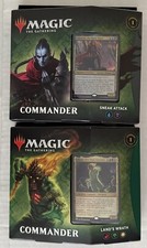 MTG Magic the Gathering ZENDIKAR RISING SET OF 2 COMMANDER DECKS