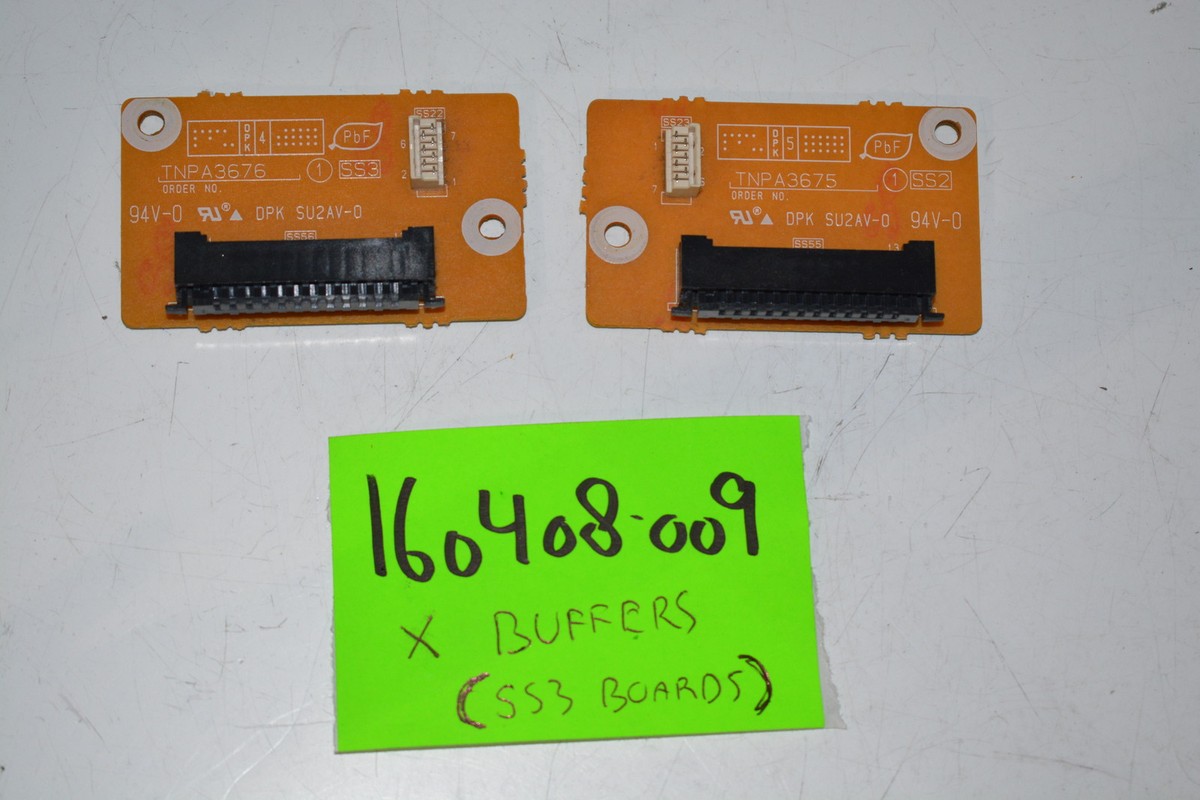 司会台 Panasonic製 Panasonic TH-42PX50U X Buffers TNPA-3675 1 SS3 ; TNPA3676 1 SS3 | eBay