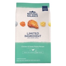 Natural Balance Grain-Free Dog Food Chicken Sweet Potato 4 lb