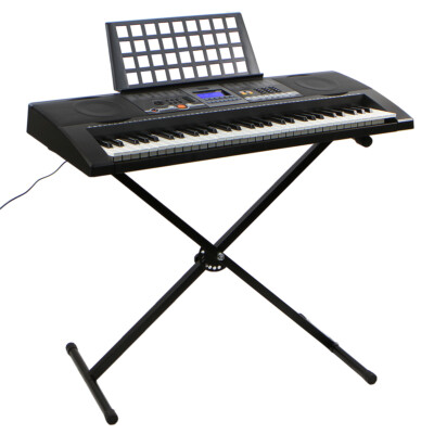 XtremepowerUS 61-Key Electronic Keyboard Music Electronic Piano  w/ LCD Display