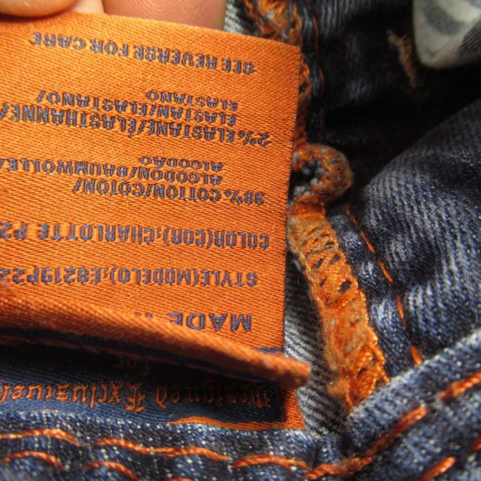 Jeans Rock Revival 29 bolsillos informales 5 bolsillos al aire libre Charlotte Carpi Foto 4 de 4