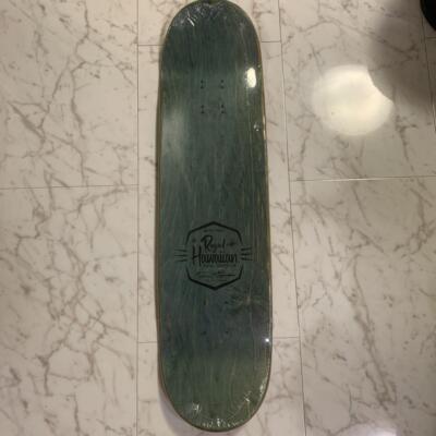 Royal Hawaiian Pool Service Skateboard Deck Skull Graphic Unused