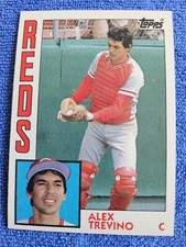 Alex Trevino 1984 Topps #242 Excellent Condition Cincinnati Reds