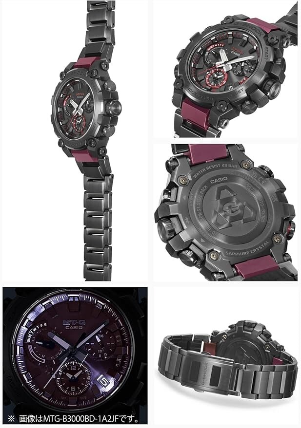 CASIO G-SHOCK MT-G Bluetooth Radio Solar MTG-B3000BD-1AJF Men's