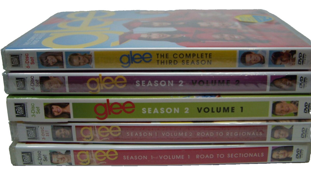 Glee: Season 1,2,2,1 Vol. 1,2,1,2 Entire 3rd (DVD, 2009, 4-Disc Set) Lot Of 5 | eBay Glee: Season 1,2,2,1 Vol. 1,2,1,2 Entire 3rd (DVD, 2009, 4-Disc Set) Lot Of 5 | eBay