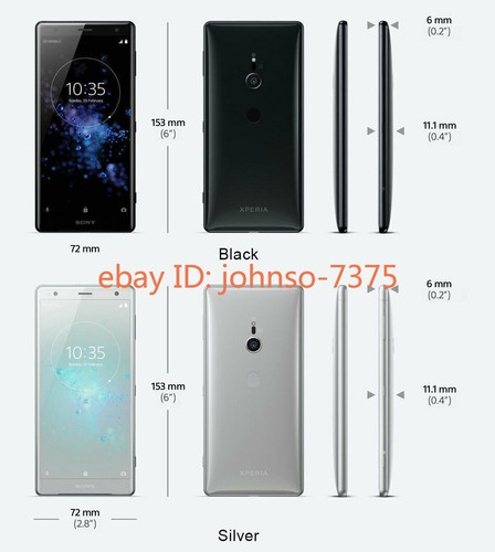 Brand New Original Sony Xperia XZ2 64GB Unlocked Smartphone-- H8216 H8266 H8296 - 第 13/21 張圖片