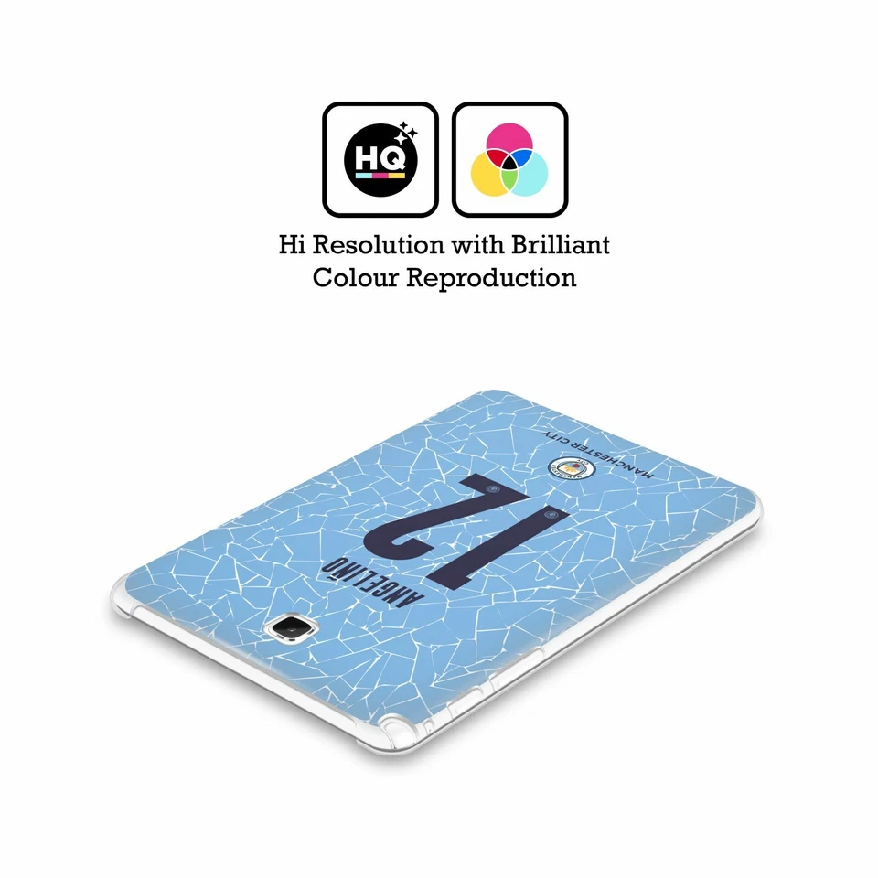 MAN CITY FC 2020/21 PLAYERS HOME KIT GROUP 2 BACK CASE FOR SAMSUNG TABLETS 1 - Image 2 of 4