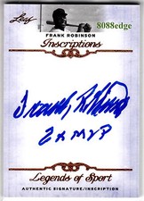 2012 LEAF INSCRIPTIONS AUTO: FRANK ROBINSON