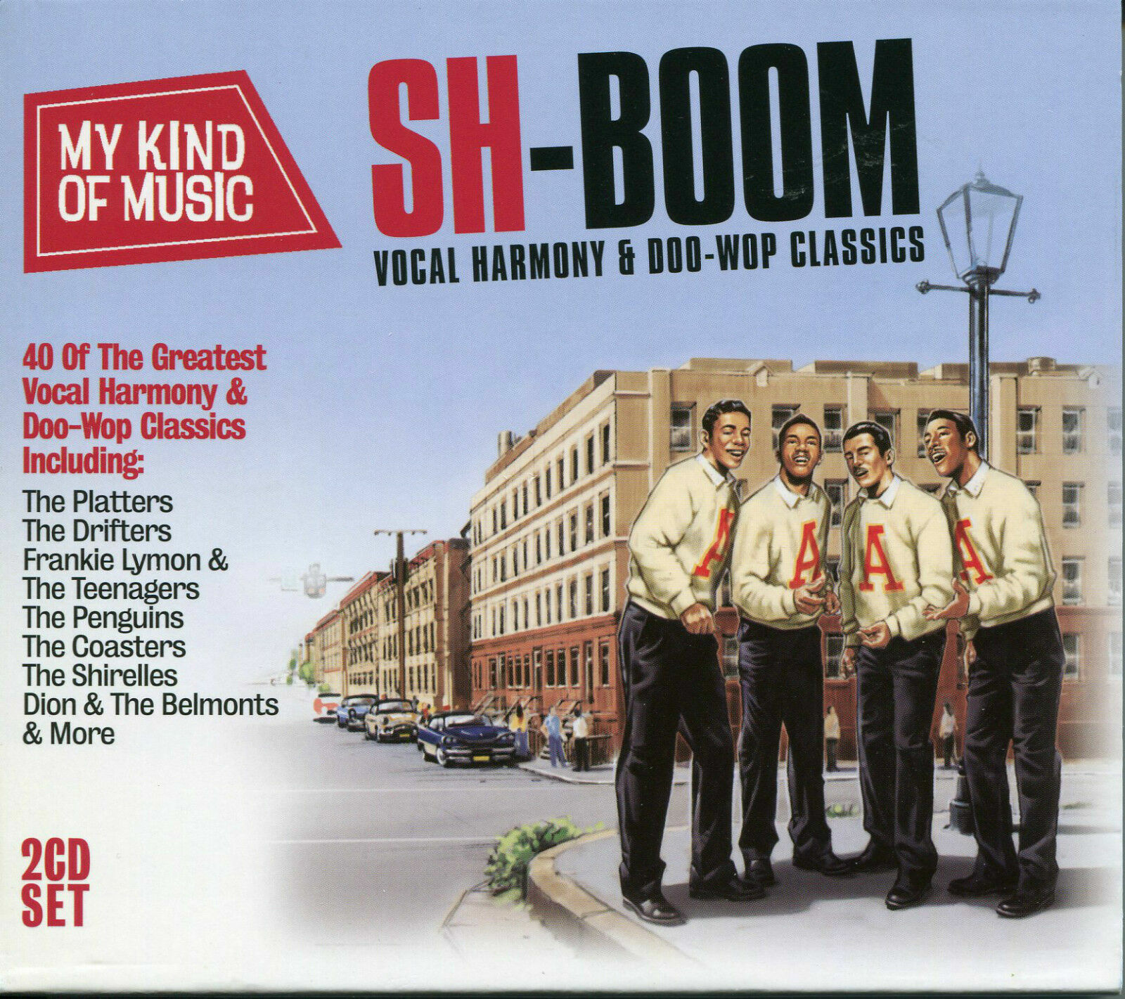 SH ~ BOOM - NEW SEALED 2XCD  40 GREATEST VOCAL HARMONY & DOO-WOP CLASSICS