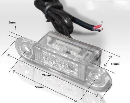 Black Side Bars + White LEDs To Fit Vauxhall Opel Combo D 2012 - 2019 Van Guard - Picture 4 of 4